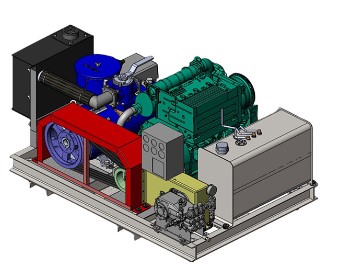 Fruitland RCF870 RCF500 Pre-Assembled Eliminator ELIM Vacuum Pump Pkgs - ELIM-A-SM500LUF